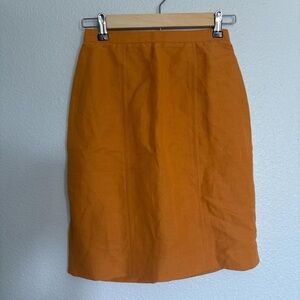 Orange Women's Skirt